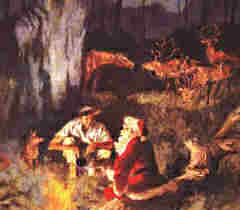 Jack Waugh's 'Santa and the Drover'